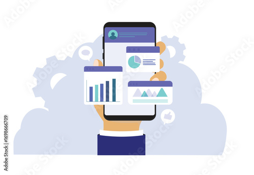 Social media insights drive audience engagement through SMM analytics, utilizing data visualization to measure performance and analyze content trends