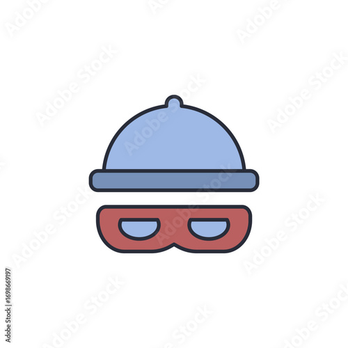 incognito icon. incognito Symbol sign for mobile concept and web design. Vector icon, Logo illustration, Vector graphics