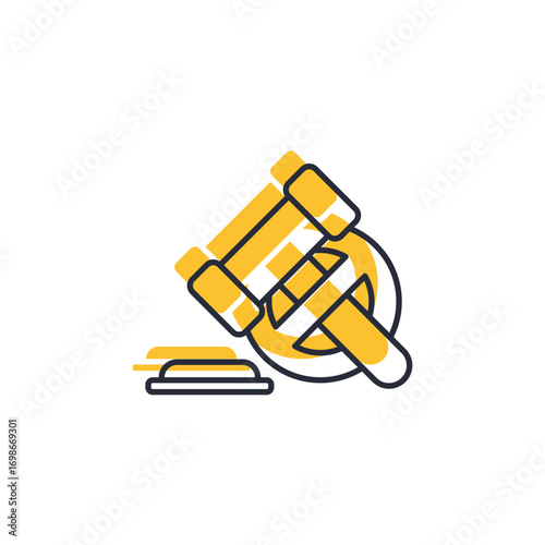 illegal icon. illegal Symbol sign for mobile concept and web design. Vector icon, Logo illustration, Vector graphics