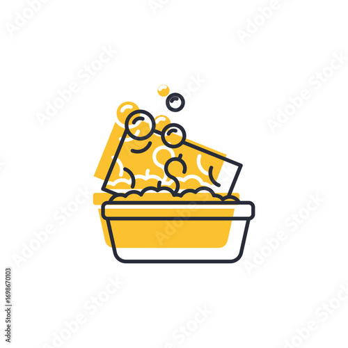 money laundering icon. money laundering Symbol sign for mobile concept and web design. Vector icon, Logo illustration, Vector graphics