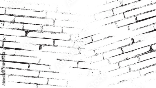 Monochrome grain texture overlay for design