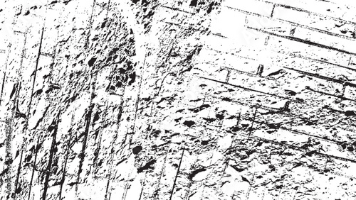 Subtle black and white grainy vector texture