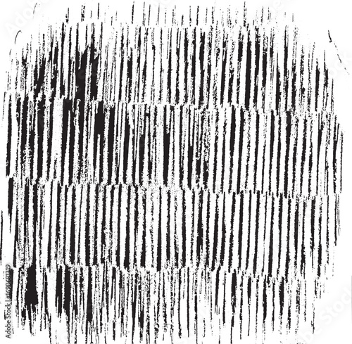 Rough black and white texture vector. Distressed overlay texture. Grunge background. Abstract textured effect. Vector Illustration. Black isolated on white background. EPS10