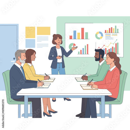 teacher and students