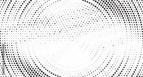 Halftone background vector, abstract backdrop design with two tone pattern and copy space for edit your content