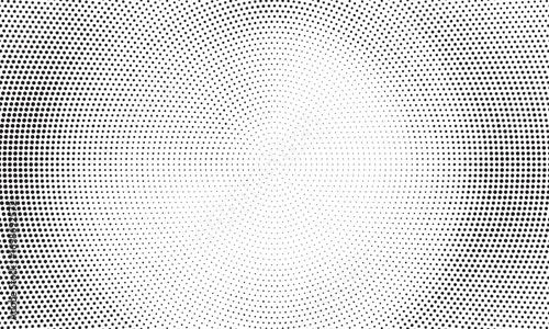 Halftone background vector, abstract backdrop design with two tone pattern and copy space for edit your content