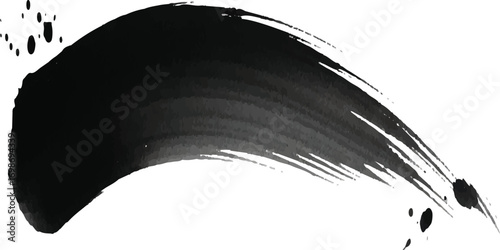Abstract black and white digital art with smooth transitions and dynamic shapes