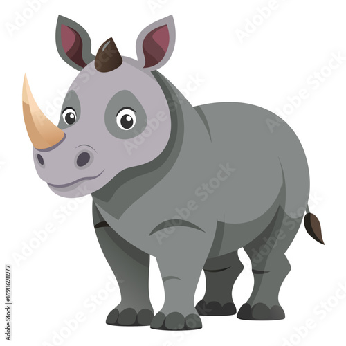 rhino vector illustration