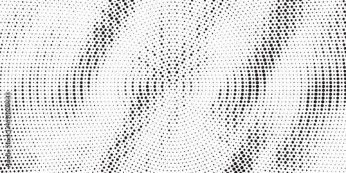 Halftone background vector, abstract backdrop design with two tone pattern and copy space for edit your content