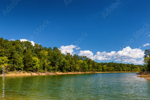 Beautiful Scenery along Cherokee Lake near Knoxville, Tennesee, USA