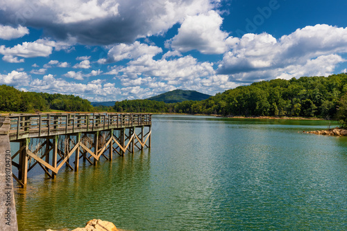 Beautiful Scenery along Cherokee Lake near Knoxville, Tennesee, USA