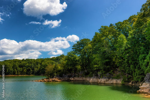 Beautiful Scenery along Cherokee Lake near Knoxville, Tennesee, USA
