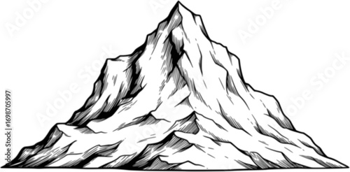 vector arctic iceberg mountain
