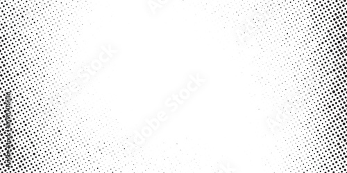 Halftone background vector, abstract backdrop design with two tone pattern and copy space for edit your content