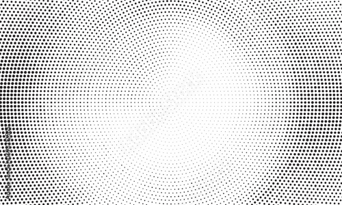 Halftone background vector, abstract backdrop design with two tone pattern and copy space for edit your content
