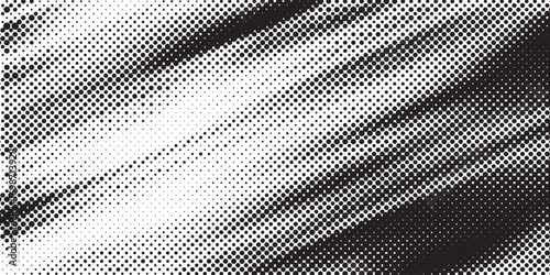 Halftone background vector, abstract backdrop design with two tone pattern and copy space for edit your content