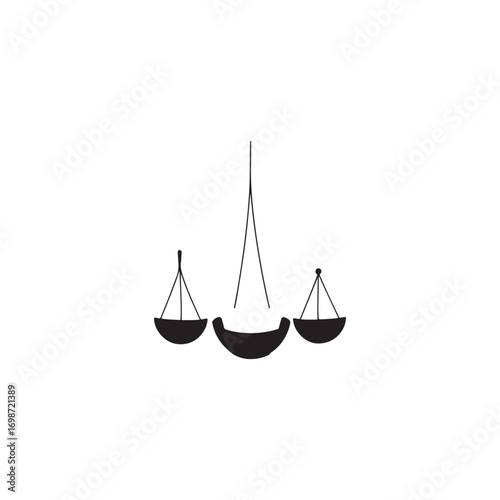 Scales of Justice Silhouette