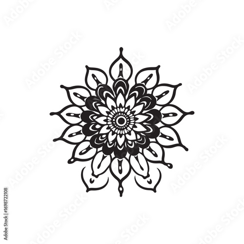 Floral Mandala Design
