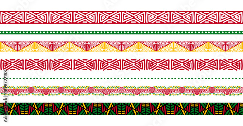 Ethnic tribal pattern vector inspired by Aztec, Inca, Navajo, African, and Mexican art.
