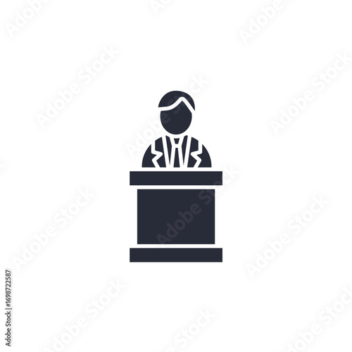 politic icon. politic Symbol sign for mobile concept and web design. Vector icon, Logo illustration, Vector graphics