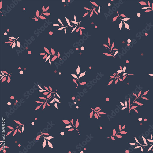 Classic Popular Flower Seamless pattern background - For easy making seamless pattern use it for filling any contours