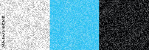 Tiny hand drawn polka dot seamless patterns set.