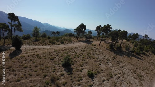 grand espaces dans les Alpes Maritimes - France