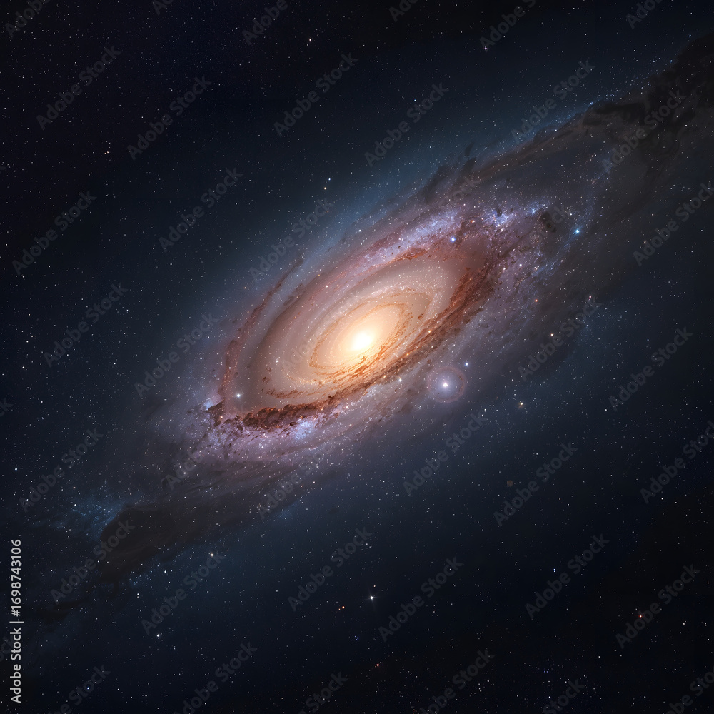 Fototapeta premium galaxy in space