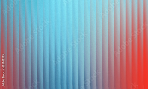 Blue To Red Gradient Vertical Stripes Textured Background With Subtle Grain abstract