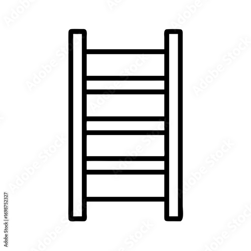 Find the perfect ladder illustration for your project simple ladder clip art for construction needs