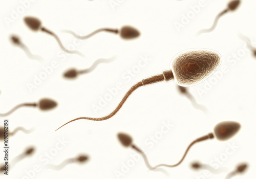 Sperm on white background_1.jpeg, Sperm on white background