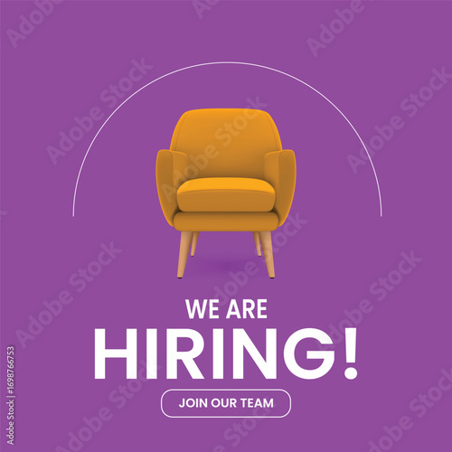 We are hiring. we're hiring creative concept. Hiring creative work.	
