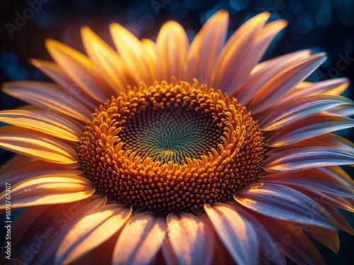 Golden Hour Sunflower: A Macro Photography Masterpiece