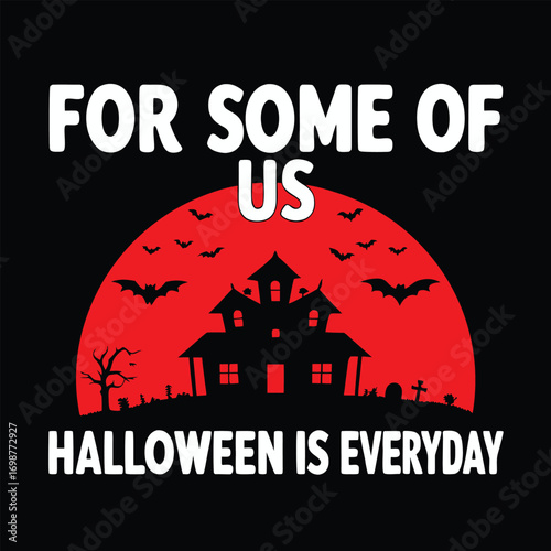 Spooky Halloween T-Shirt Design for Everyday Enthusiasts