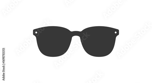 a pair of sleek modern sunglasses with black frames