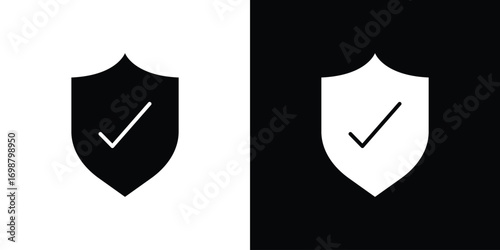 Security icon. flat and line style collection.