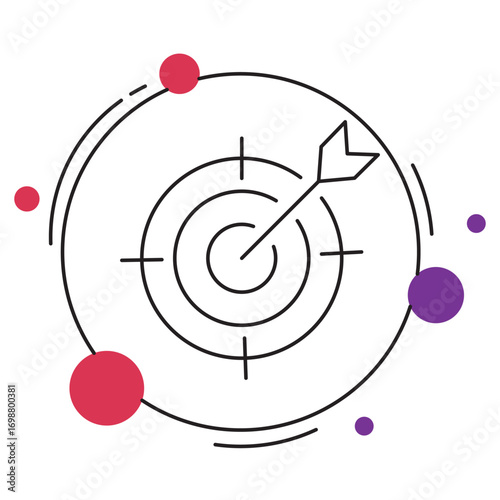 Accurancy Icon, The Power of Accuracy Why Precision Matters in Every Field, Accuracy vs. Precision Understanding the Key Differences, How to Improve Accuracy in Work and Daily Life, vector