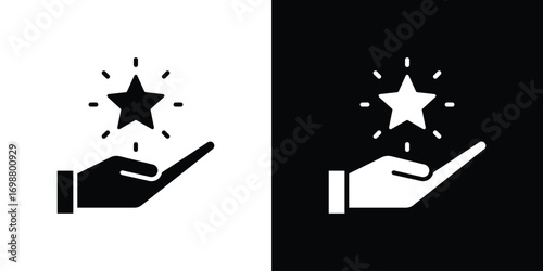 Loyalty program icon. flat and line style collection.