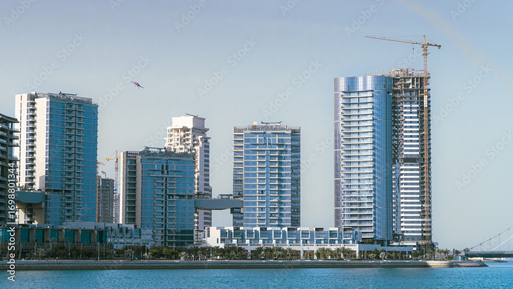 Obraz premium the newly developed lusail city