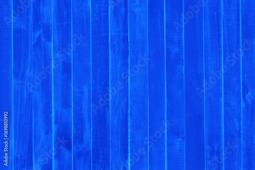 Blue Paint Grunge Wood Texture Fence Board Structure Background Wooden Surface Plank