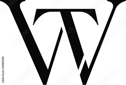 Vector WT, TW logo