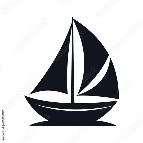 Dark sailboat
