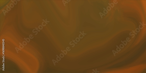 Golden waves of liquid silk flow across a soft brown and orange background, creating an abstract pattern with a fiery light. illustration, wave, wallpaper, cloth, satin, yellow, vector, fire, curve