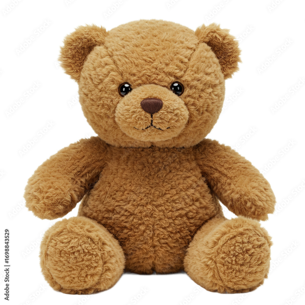 Fototapeta premium Cute stuffed bear designed for cuddling and companionship