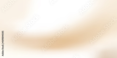 Pearl gradient background. Warm pastel bg. Soft neutral elegant texture in champagne colors. Vector minimal backdrop for designs, wedding invitations, cards, vintage graphics.