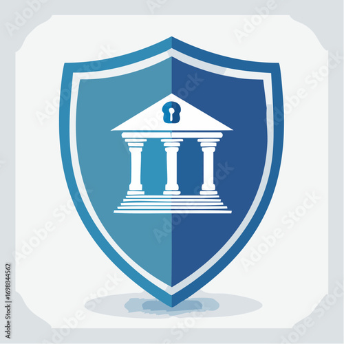 Conceptual Representation of Secure Financial Institution and Data Protection in a Digital World