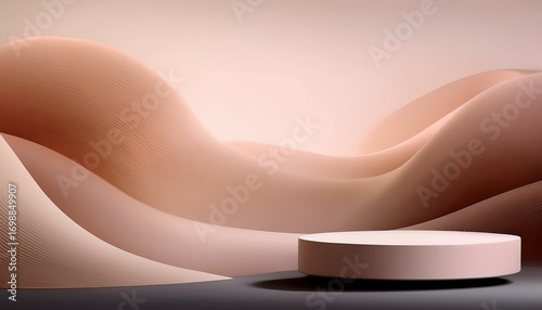 modern abstract minimalist background for website homepage featuring soft blurred shapes that create serene