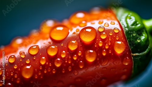 macro lens photography of chili pepper skin capturing textures of chili peppers up close color and detail in chili pepper photography exploring chili pepper surfaces in ultra realism