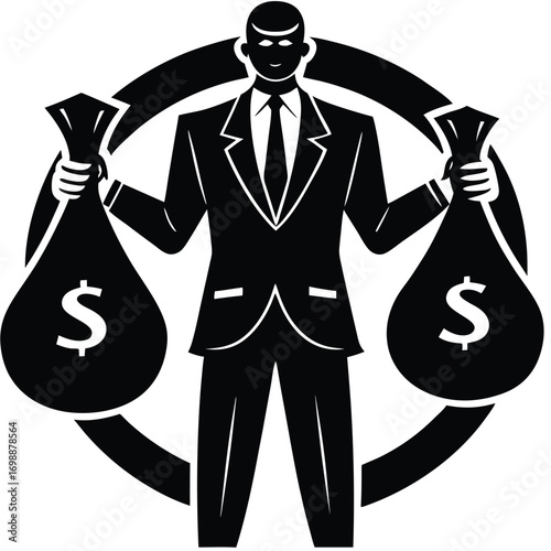 wealth vector art