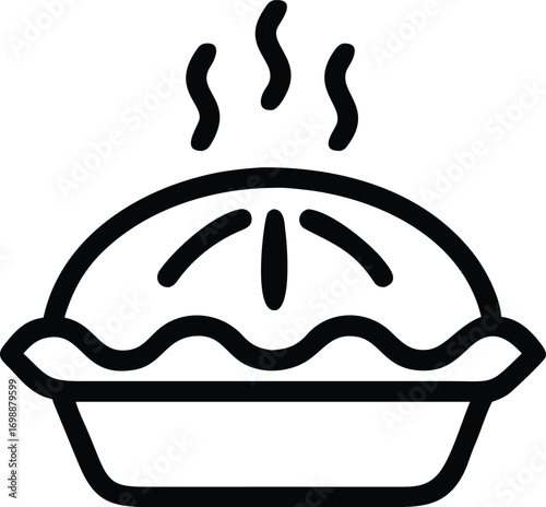 Minimalist Linework Silhouette of a Classic Car automobile vehicle